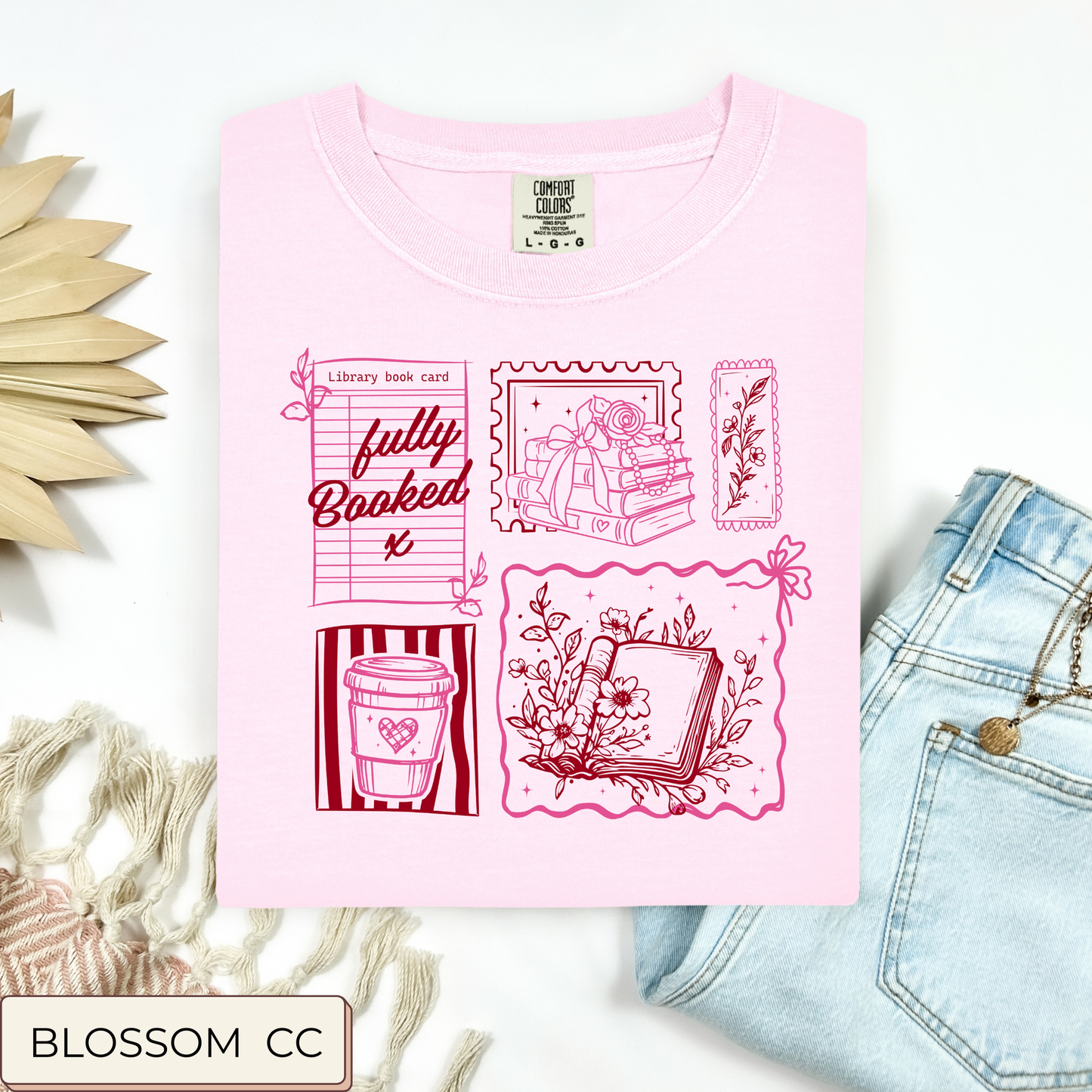 Fully Booked Coquette Collage Tee.