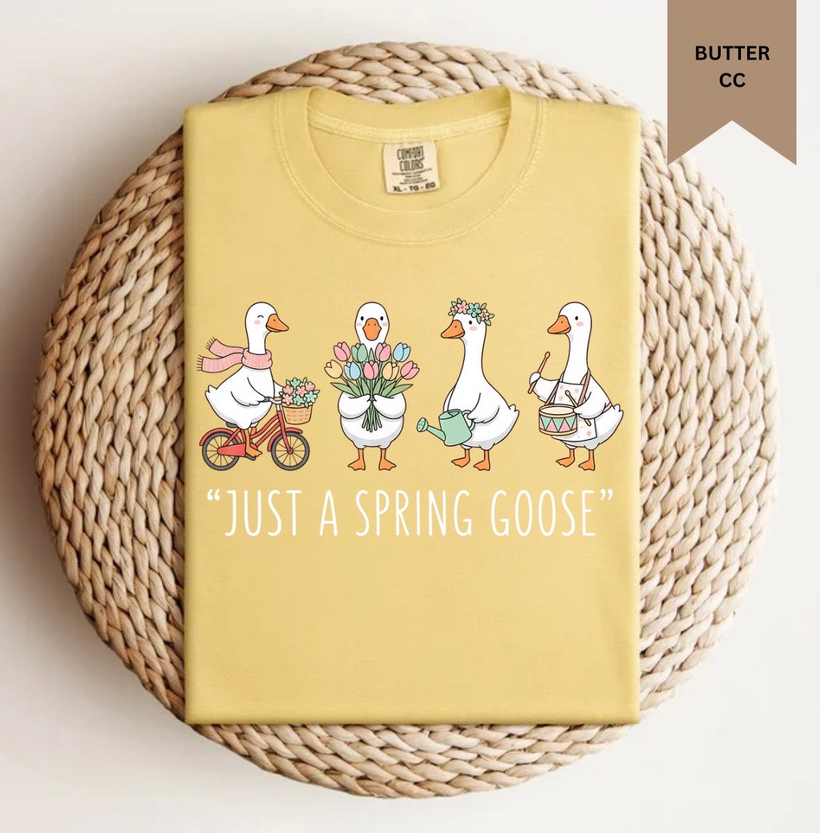 Just a Spring Goose Tee.