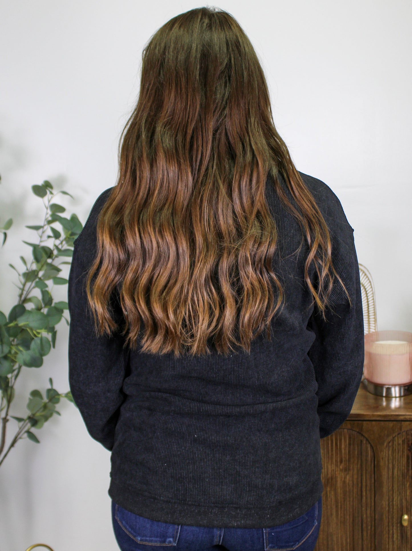 Corded Pumpkin Sweatshirt September.