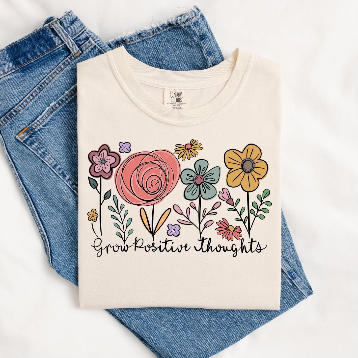 Grow Positive Thoughts Tee.