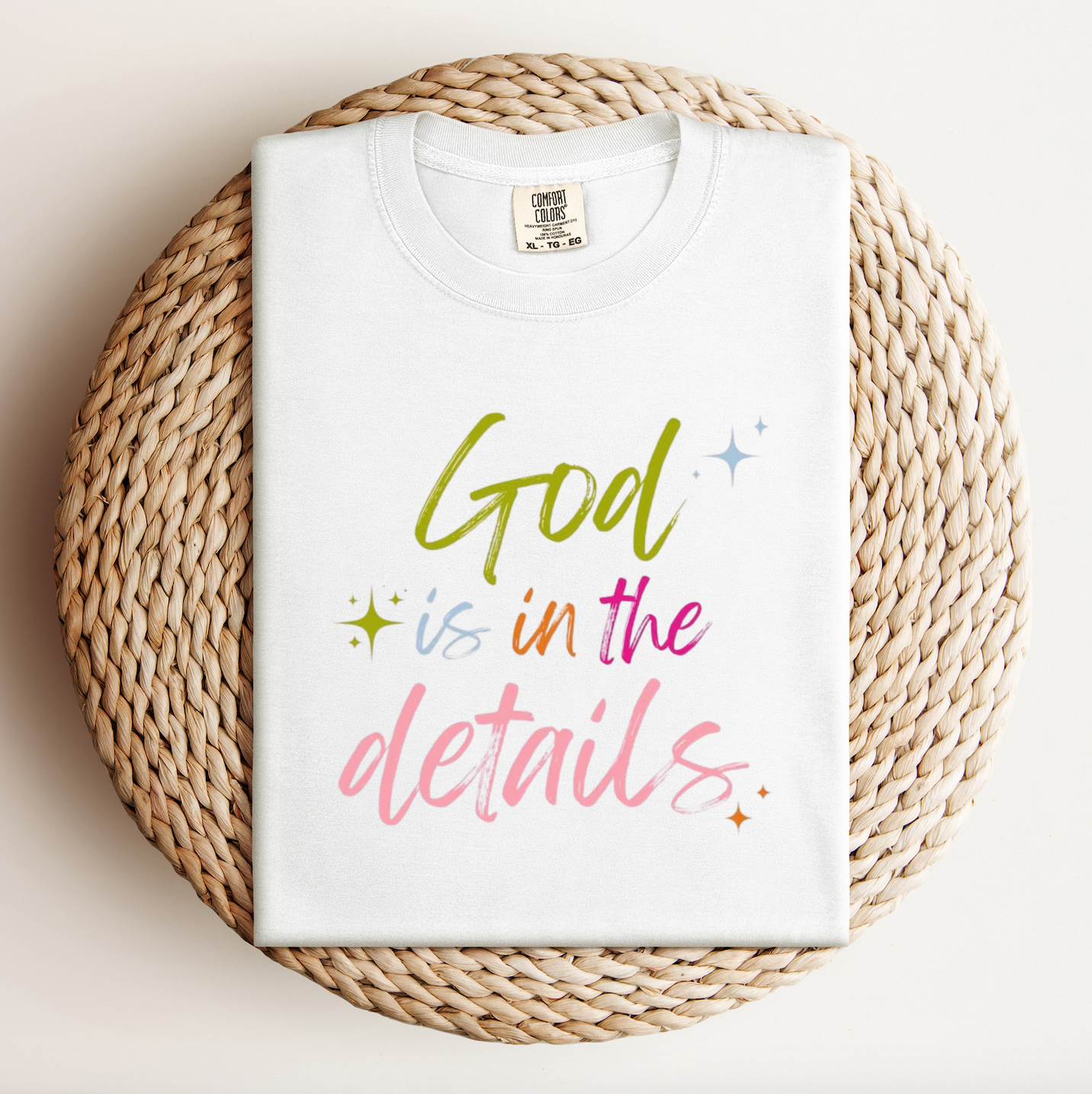 God Is In The Details Tee.