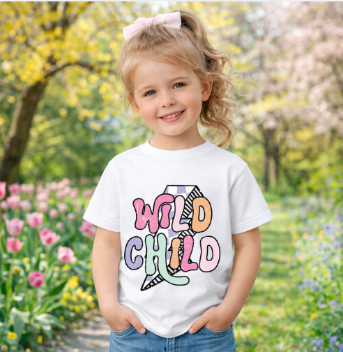 Wild Child Kids Tee.