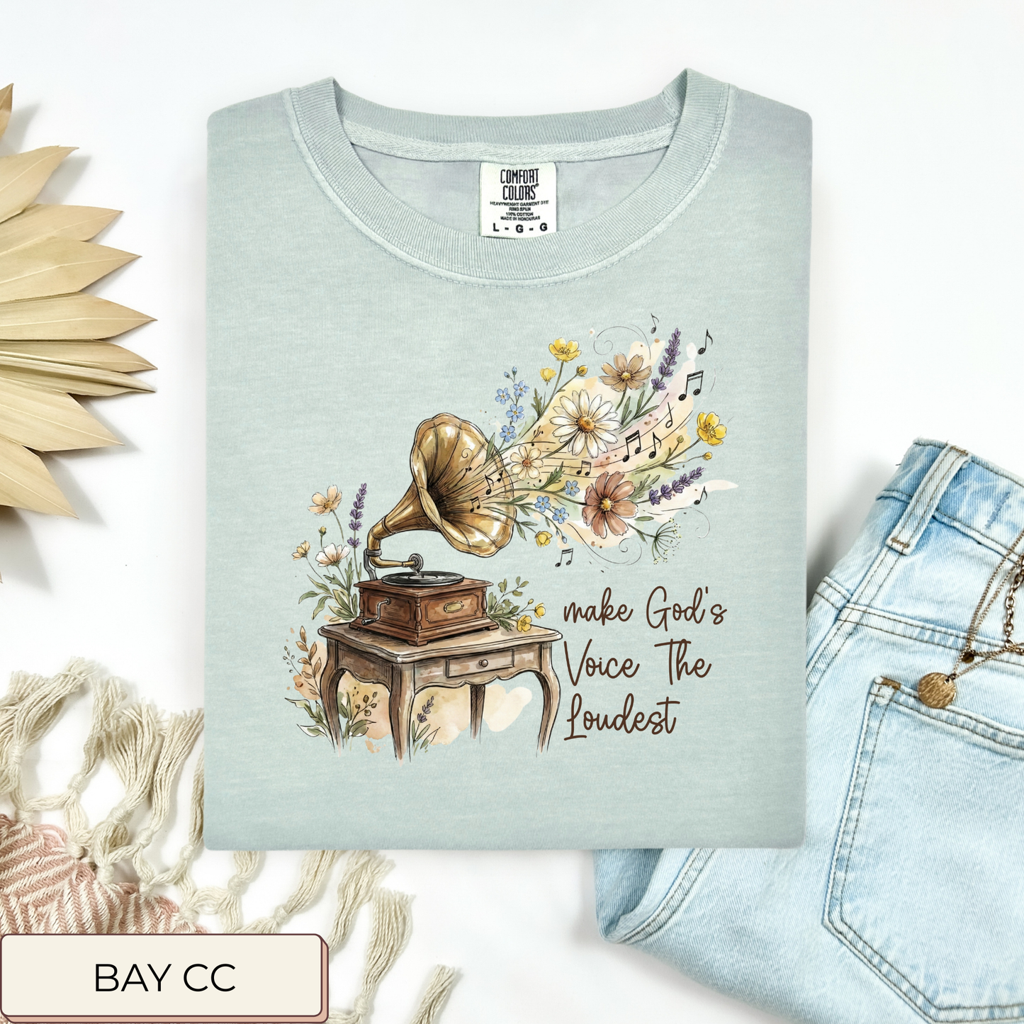 Make God's Voice The Loudest Tee.