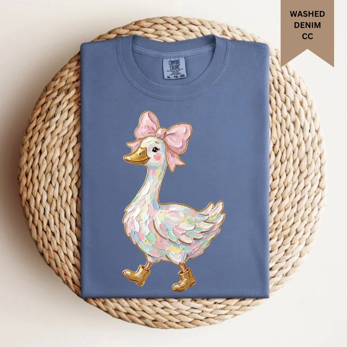 Preppy Pastel Goose Tee.
