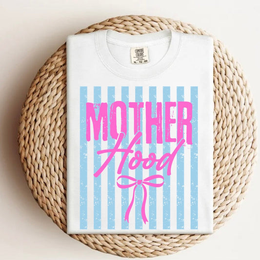 Striped Mother Hood Tee.
