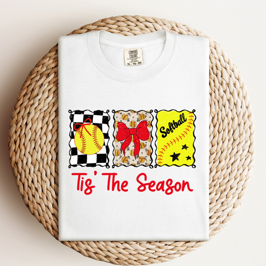 Tis The Season Softball Tee.