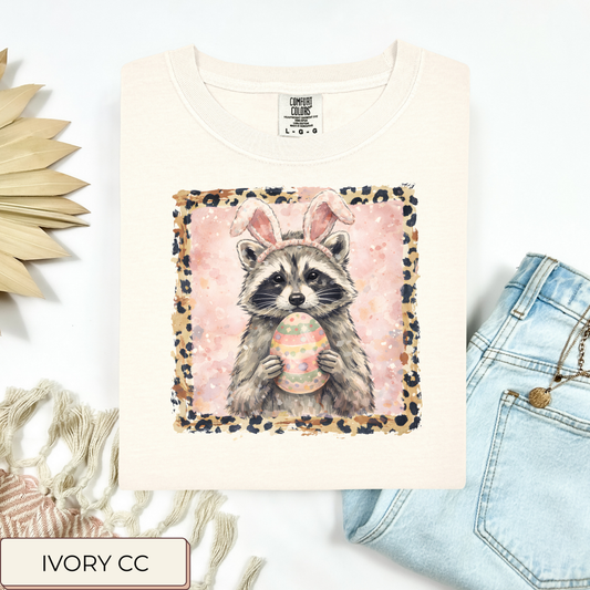 Easter Raccoon Tee.