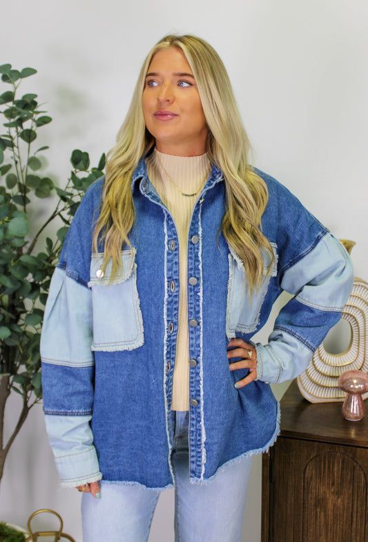 Denim Patchwork Jacket LT