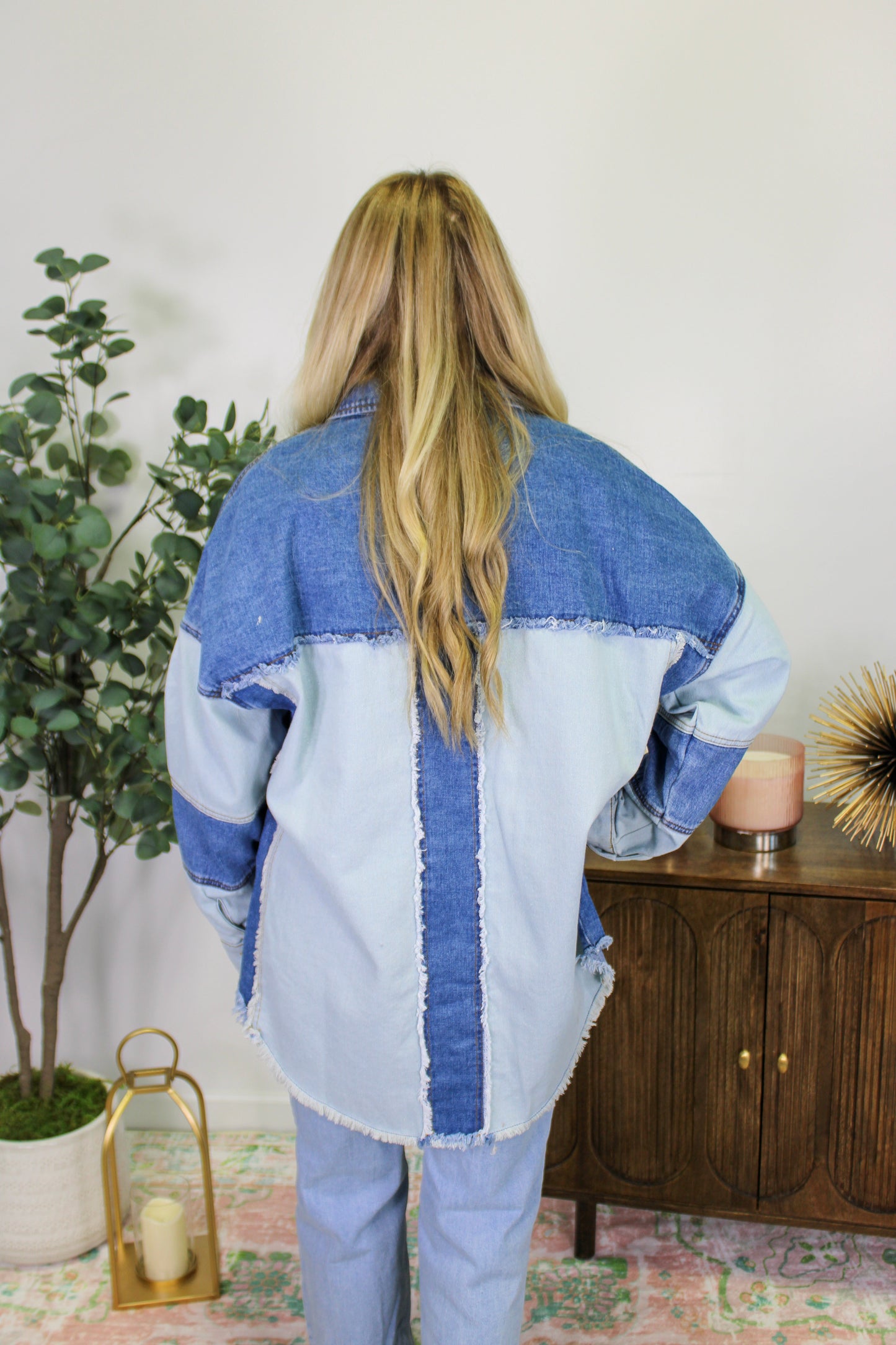 Denim Patchwork Jacket LT