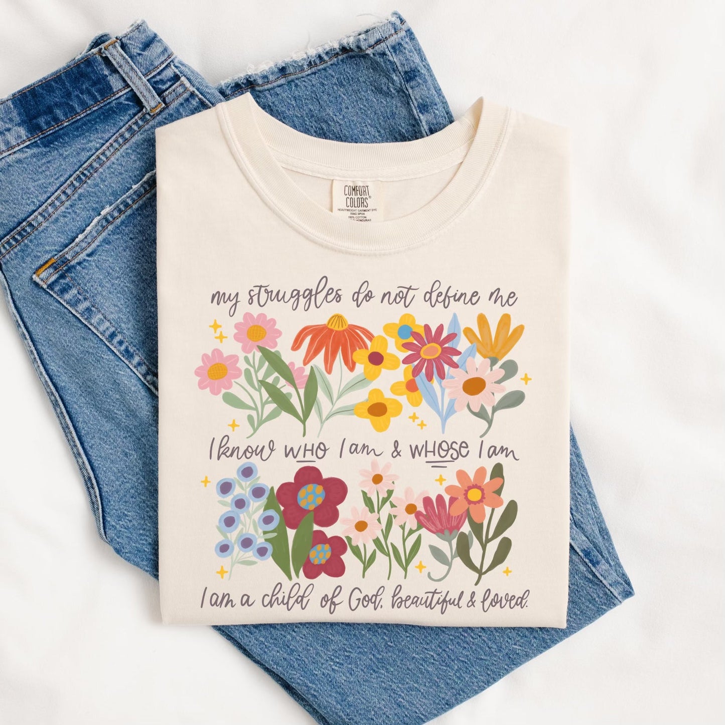My Struggles Do Not Define Me Tee.