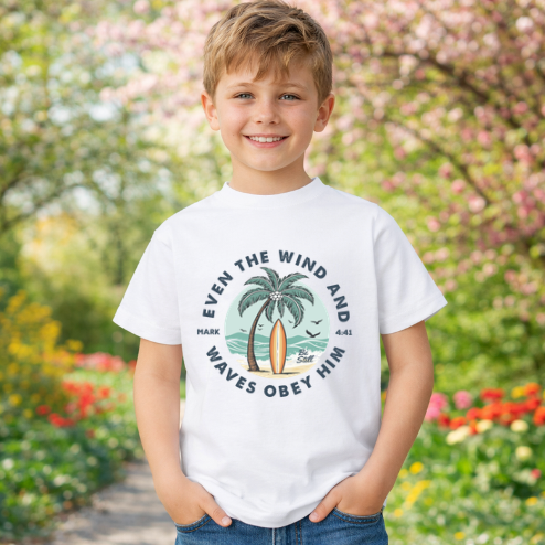 Wind & Waves Kids Tee.