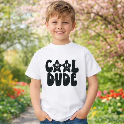 Cool Dude Kids Tee.