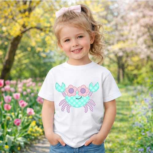 Groovy Crab Kids Tee.